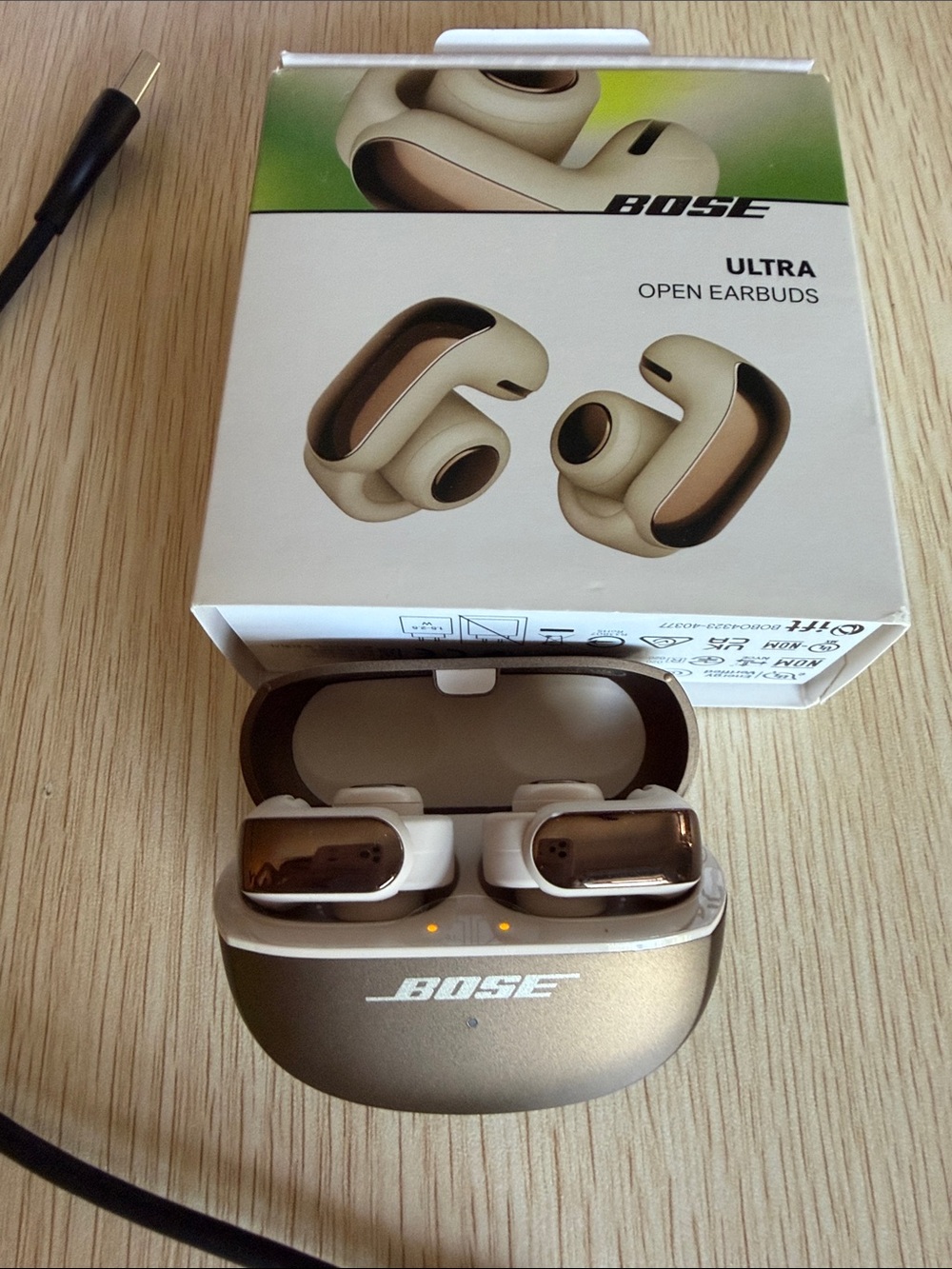 Bose Ultra Open Earbuds - Driftwood Sand - Picture 7 of 11